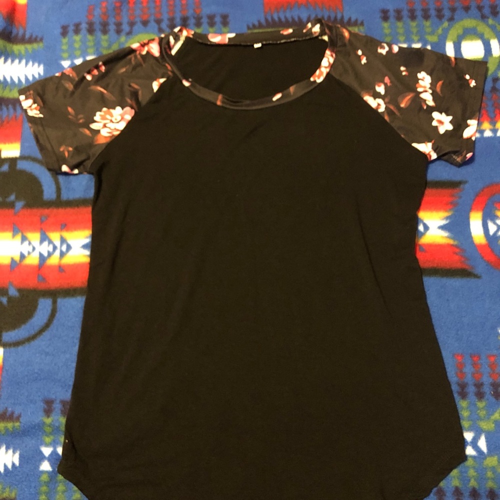 Black dress T-shirt